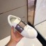 Valentino Garavani Metallic Open Sneaker Champagne