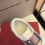 Valentino Garavani Metallic Open Sneaker Champagne