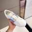 Valentino Garavani Metallic Open Sneaker Silver