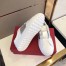 Valentino Garavani Metallic Open Sneaker Silver