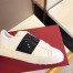 Valentino Garavani Patent Open Sneaker Black