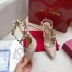 Valentino Rockstud Ankle Strap 100mm Pumps In Poudre Leather
