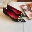 Valentino Vlogo Pump 45mm In Black Lambskin