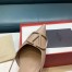 Valentino Vlogo Slingback 40mm Pumps In Poudre Leather