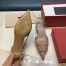Valentino Vlogo Slingback 40mm Pumps In Poudre Leather