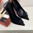 Valentino VLOGO 80mm Pumps In Black Calfskin