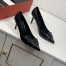 Valentino VLOGO 80mm Pumps In Black Calfskin