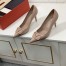 Valentino VLOGO 80mm Pumps In Poudre Calfskin