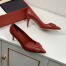 Valentino VLOGO 80mm Pumps In Red Calfskin