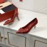 Valentino VLOGO 80mm Pumps In Red Calfskin