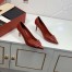 Valentino VLOGO 80mm Pumps In Red Calfskin