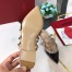 Valentino Rockstud Flat Mules In Black Patent Leather 