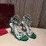 Valentino Garavani Green Free Rockstud 105mm Sandals