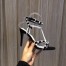 Valentino Garavani Black Free Rockstud 105mm Sandals
