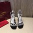Valentino Garavani Black Free Rockstud 105mm Sandals