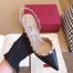 Valentino Black Lambskin Rockstud Slingback Pump 50mm