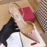 Valentino Poudre Patent Rockstud Slingback Pump 50mm