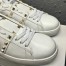 Valentino White Rockstud Untitled Sneaker