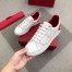 Valentino Women's Backnet Sneakers With Red Heel