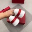Valentino Women's Backnet Sneakers With Red Heel