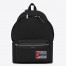 Saint Laurent Black City Backpack With Pocket Patch