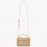 Saint Laurent Gaby Mini Vanity Bag in Beige Lambskin 