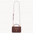 Saint Laurent Gaby Mini Vanity Bag in Bordeaux Lambskin