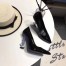 Saint Laurent Black Opyum Pumps With Silver-toned Heel 