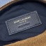 Saint Laurent Amalia Mini Hobo Bag in Brown Suede Calfskin