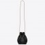 Saint Laurent Black Talitha Small Bucket Bag