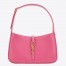 Saint Laurent Le 5 À 7 Hobo Bag in Pink Smooth Leather