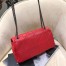 Saint Laurent Medium Jamie Bag In Red Patchwork Leather