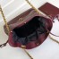 Saint Laurent Jamie Small Shopping Bag in Bordeaux Lambskin