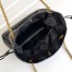 Saint Laurent Jamie Small Shopping Bag in Black Lambskin 