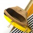 Saint Laurent Le 37 Small Bucket Bag in Golden Leaf Suede Leather