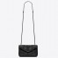 Saint Laurent So Black Loulou Puffer Toy Bag In Lambskin
