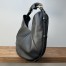 Saint Laurent Mombasa Medium Hobo Bag in Black Leather