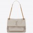 Saint Laurent Medium Niki Bag In White Lambskin