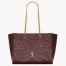 Saint Laurent Niki Medium Shopping Bag in Bordeaux Vintage Calfskin