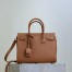 Saint Laurent Supple Sac De Jour Baby Bag in Cinnamon Grained Leather