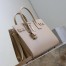 Saint Laurent Supple Sac De Jour Small Bag in Beige Grained Leather