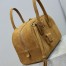 Saint Laurent Sac de Jour Boston Small Bag in Brown Suede Calfskin