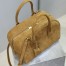 Saint Laurent Sac de Jour Boston Small Bag in Brown Suede Calfskin