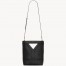 Saint Laurent Y Small Bucket Bag in Black Calfskin