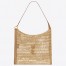 Saint Laurent Oxalis Shoulder Bag in Naturel Raffia