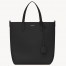 Saint Laurent Toy North/South Shopping Bag in Black Calfskin
