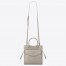 Saint Laurent Uptown Small Tote In Blanc Smooth Leather