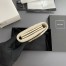 Saint Laurent Cassandre Large Flap Wallet in White Matelasse Leather