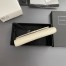 Saint Laurent Cassandre Large Flap Wallet in White Matelasse Leather