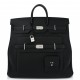 Hermes Birkin HAC 50 Multipockets Bag in Black Clemence Leather